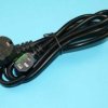 KABEL C13->WT.SIEC. 1,50mb KĄT.CZARNY