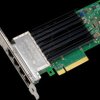X710T4LBLK Network card, PCI Express, 10 Gigabit Ethernet, 4x RJ45