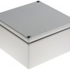 Skrzynka zaciskowa Mild Steel 150 x 80 x 150mm Jasnoszary IP66 RS PRO