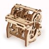 Skrzynia biegów - STEAM LAB - model mechaniczny do składania - fornir - 120 elementów - Ugearsmodels 70131