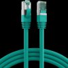 MK6001.0,15GR RJ45 Patch Cord Cat.6a S/FTP LSZH green 0,15m