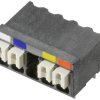 Weidmüller 2639520000 Zacisk sprężynowy 1.5 mm² Ilość styków 4 czarny 30 szt.