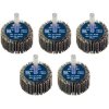 Sealey FW4020405 40 x 20mm Abrasive Flap Wheel on 6mm Shaft 40Grit - Pack of 5