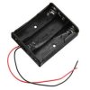 3szt. 4 Sloty Uchwyt na Baterie 18650 Obudowa Plastikowa Pudełko do Przechowywania na 4*3.7V Bateria Litowo-jonowa 18650