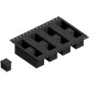 Socket header, 8 pole, pitch 2.54 mm, angled, BL 16 SMD 067 8 B TR