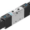 Zawór elektromagnetyczny Festo 5/3 zamknięte EN 175301-803 Elektryczny 10 bar 5 portowy VUVS-L20-P53U-MZD-G18-F7-1C1 24V