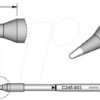 C245903 Lötspitze C245, Rundform, C245903/Ø 1,0 mm, gerade