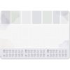 Sigel H6312 Desk pad Weekly planner White, Grey (W x H) 59.50 cm x 41 cm