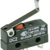 Mikroprzełącznik DC2C-A1SC 250 V/AC 10 A 1 x wł/(wł) ZF IP67 chwilowy 1 szt.