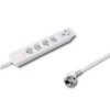 Listwa Antyprzepięciowa Quickswitch 4Gniazda 2Xusb 1,4M 50266