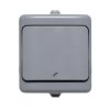 BRYZA Łącznik hermetyczny schodowy IP54 szary 180006