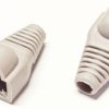 Odgiętka wtyku RJ45 8p8c szara