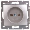 Domo Gniazdo Pojedyncze Śrubowe 16A 250V Srebrny 011210143 24848
