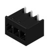 Adapter złącza 3-pinowe -rzędowe raster: 5mm Weidmuller Męski