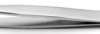Precision tweezers, uninsulated, antimagnetic, stainless steel, 120 mm, 0.SA.0