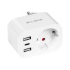 Inteligentne gniazdo sieciowe Smart WiFi (Tuya) z 2xUSB-C / 72-077