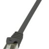 kabel LAN LogiLink CP2063S, 1 szt., RJ45, CAT 6, F/UTP, 3.00 m, czarny