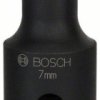Bosch Accessories Bosch Power Tools 1608552000 zewnętrzny sześciokąt Nasadka 7 mm 3/8