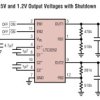 Dual, Low Noise, Inductorless Step-Down DC/DC Converter