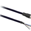 Przewód czujnik-siłownik ze złączem Złącze M12 liczba rdzeni 3 długość 2m Rodzaj A Żeńskie Złącze B Złącze M12