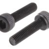Śruba imbusowa M3 długość 12mm Nakrętka, gniazdo sześciokątne Stalowe RS PRO