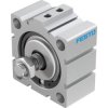Siłownik kompaktowy skok: 10mm Festo Ø 80mm dwustronnego działania Action 58mm ADVC-80-10-A-P