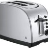 WMF STELIO Toster z funkcją bajgla, z podgrzewaczem do bułek stali szlachetnej