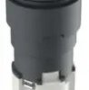 Pushbutton, 4 pole, illuminated , 4 A/230 V, mounting Ø 57.5 mm, IP65, 1.15.108.477/0000