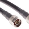 Kabel koncentryczny złącze A N Type złacze B N Type długość 3m typ kabla RG214 Z zakończeniem
