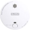 Gloria 002518.5000 R1 Smoke Detector Battery-Powered Ø100x33mm EN14604