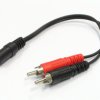 Kabel JACK 3.5 (ż) - 2RCA 0.2m