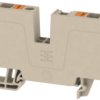 Supply terminal, push-in connection, 0.5-6.0 mm², 41 A, 8 kV, dark beige, 1991780000