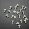 10 pcs M3x6mm Nylon Screw - for Flat Screwdriver