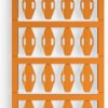 PA cable maker, inscribable, (W x H) 60 x 11 mm, max. bundle Ø 40 mm, orange, 1481230000