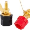 GNIAZDO BANANOWE XJCZ021 XJCZ022 (KOMPLET CZERWONE + CZARNE) (ZLBAN-021-022)