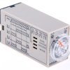 Timer Relay Szyna DIN, montaż panelowy 200 → 230V ac 4-stykowy Omron 4PDT 0.1 s → 10min H3YN