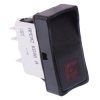 KG462A2XNB26X6 APEM On-On Red 250V illuminated Power Rocker Switch DPDT IP65