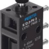 FESTO K/O-3-PK-3 Zawór z przyciskiem 0 do 8 bar 1 szt.