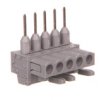 Gniazdo MCS-MIDI Classic kątowe 5-biegunowe szare raster 5mm 232-235/005-000...