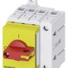 czerwony, żółty 4 styki 16 mm² 16 A 690 V/AC Siemens 3LD30300TL13