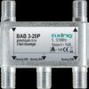 BAB 3-20P Axing 3-way satellite splitter, 20 db