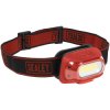 Sealey HT08RR Rechargeable Head Torch with Auto-Sensor 8W COB LED - Red