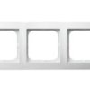 Ramka OSPEL trzykrotna biała - AS