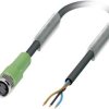 Kabel czujników/elementów wykonawczych Phoenix Contact SAC-3P- 5,0-PUR/M 8FS 1669628 Ilość styków: 3 1 szt.