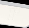 92938 LED recessed panel Areo, 8 W, 3000 K, square, dimmable, white