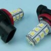 H-11 SMD 12V BIAŁA LED 18x5050 6000K KPL
