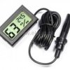 Termometr panelowy LCD -50°C ÷ +70°C + higrometr