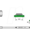 C245303 SMD desoldering tip C245, C245303/6.5 x 6.0 mm, for dual-in-line