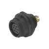 Weipu SP1312/S6 SP13 Bullet Connector 6 Pins Built-in Screw Locking