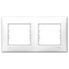 Sedna Ramka podwójna poziom IP44 biała SDN5810621